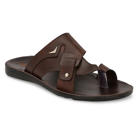 Pair-it Men PU Slipper DICTION101 Brown