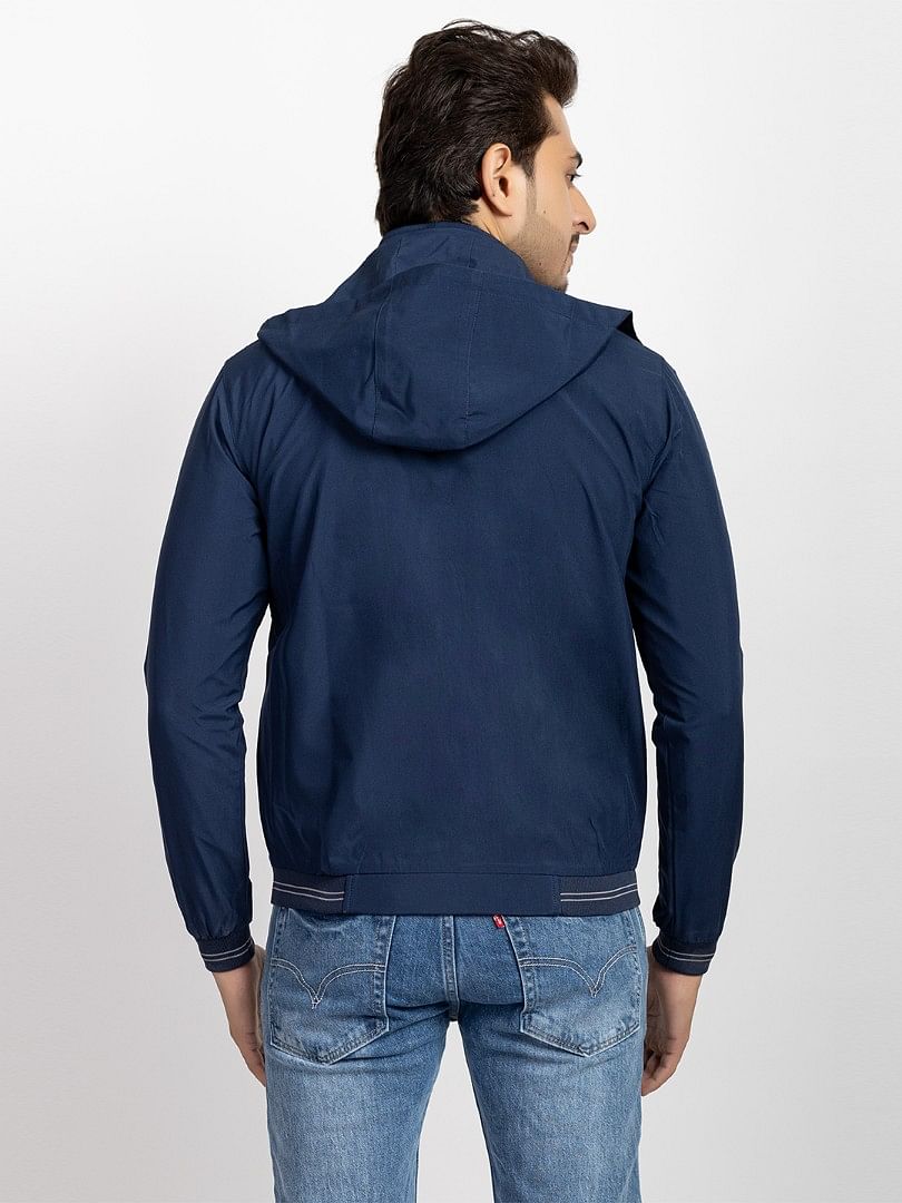 Men Light Weight Winter Jacket MILJ021 Denim