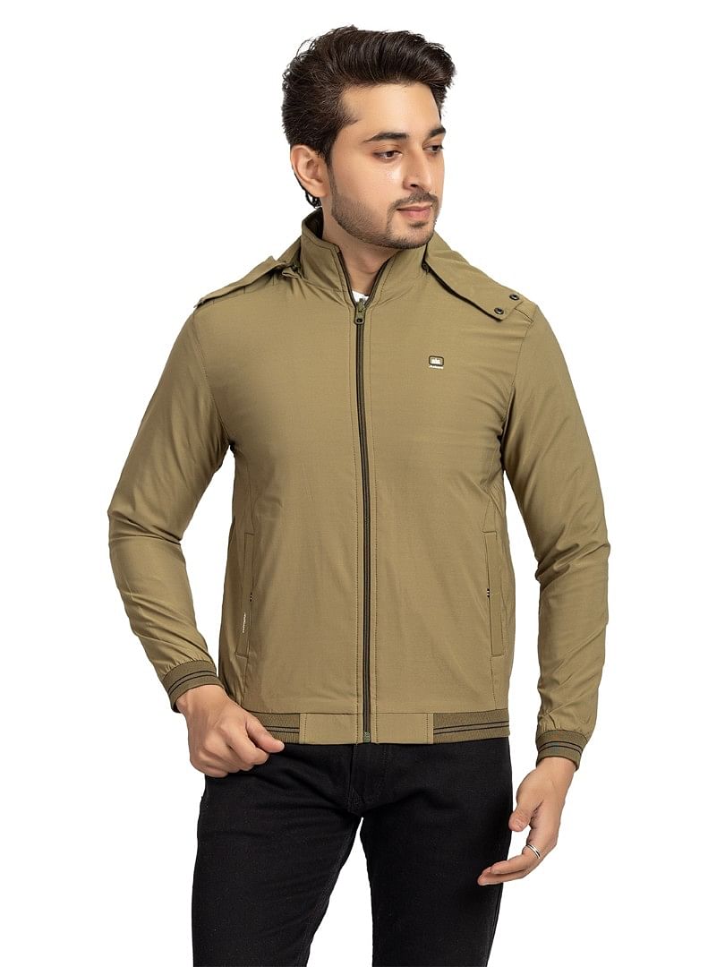 Men Light Weight Winter Jacket MILJ021 Fuse Green