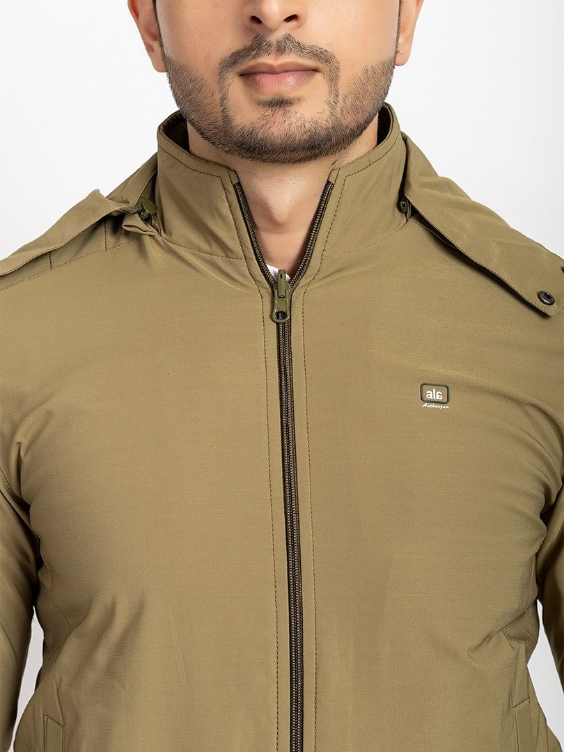 Men Light Weight Winter Jacket MILJ021 Fuse Green