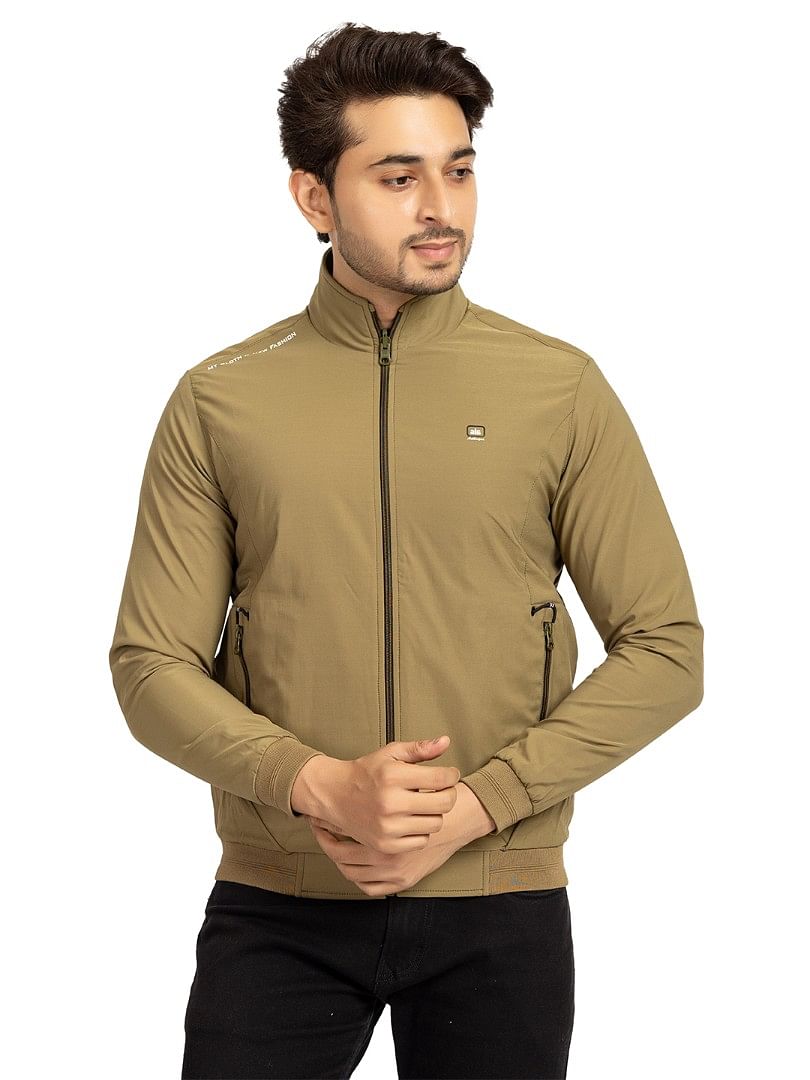 Men Light Weight Winter Jacket MILJ020 Fuse Green