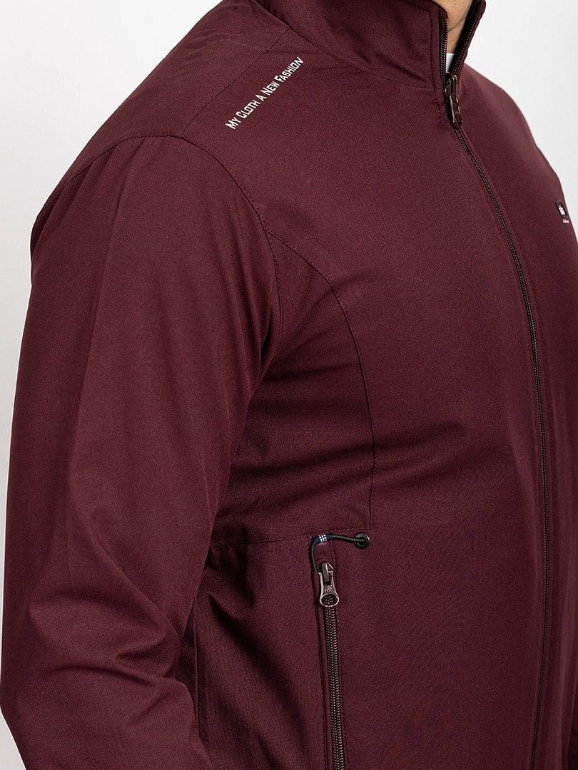 Men Light Weight Winter Jacket MILJ020 Wine