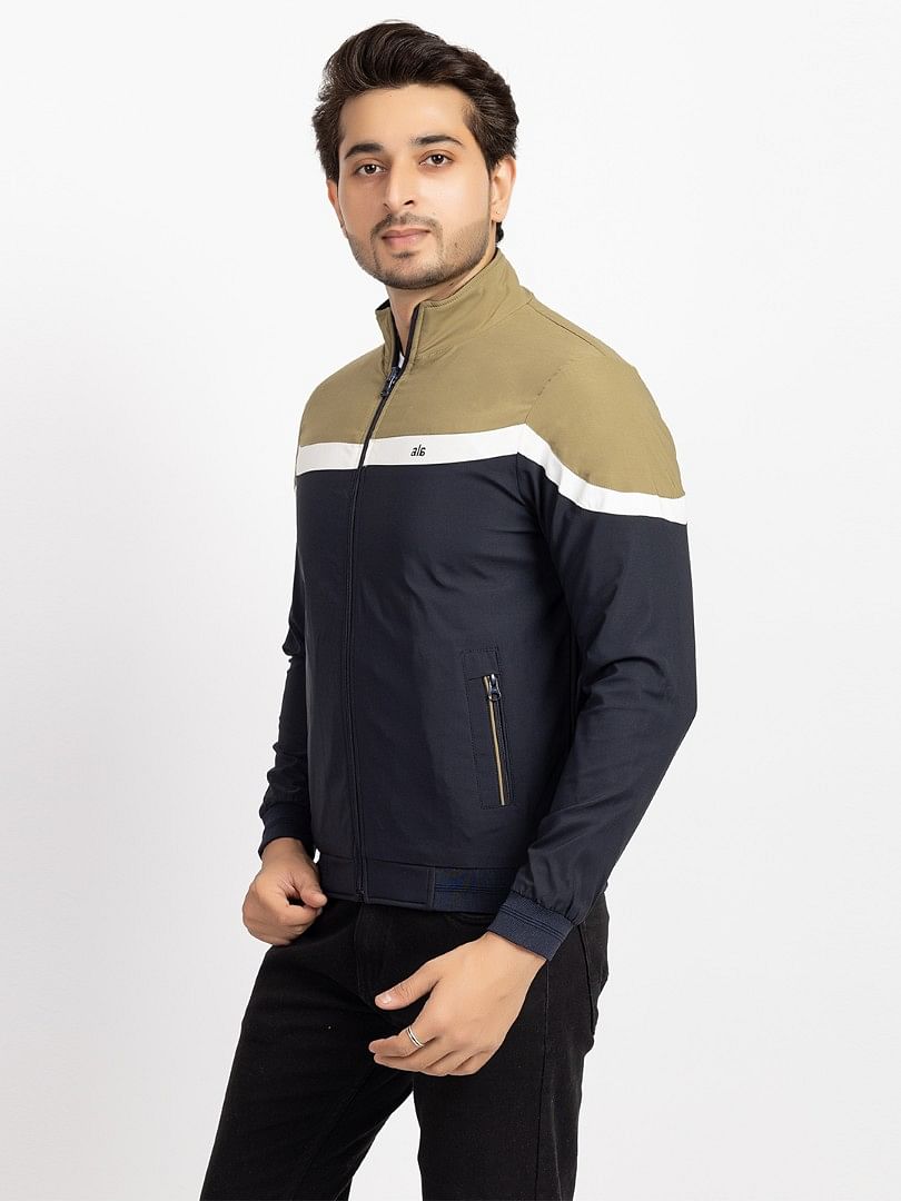 Men Light Weight Winter Jacket MILJ019 Dark Navy