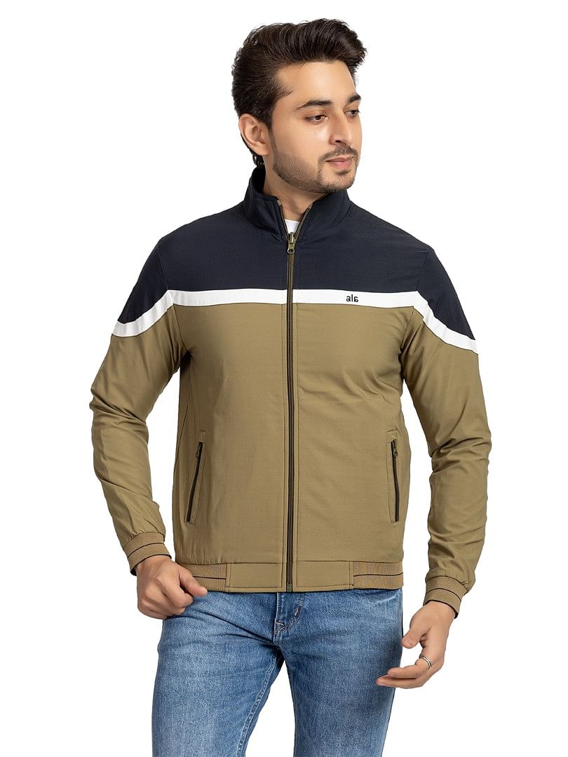 Men Light Weight Winter Jacket MILJ019 Forest Green