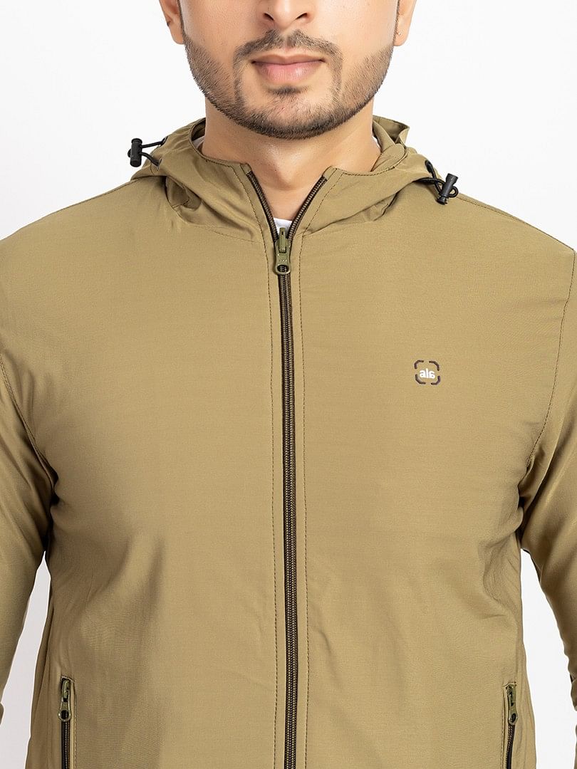 Men Light Weight Winter Jacket MILJ018 Forest Green