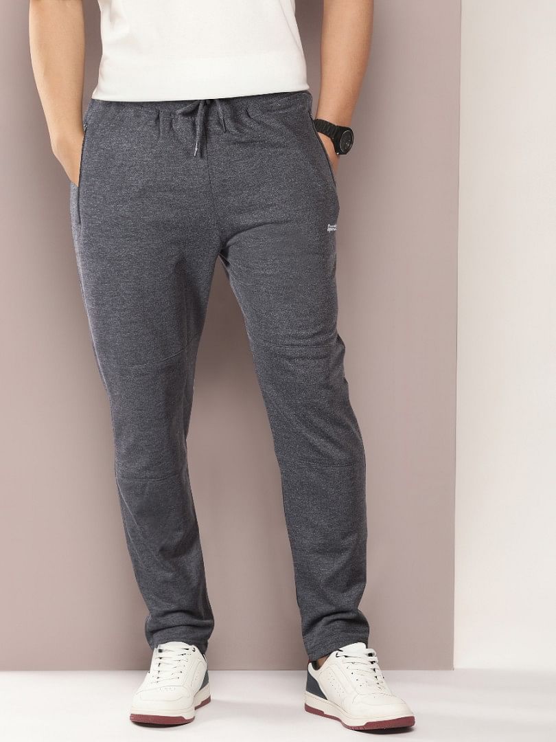 Authenzaa Men Loop Knit Lower MLLSH001 Anthra 