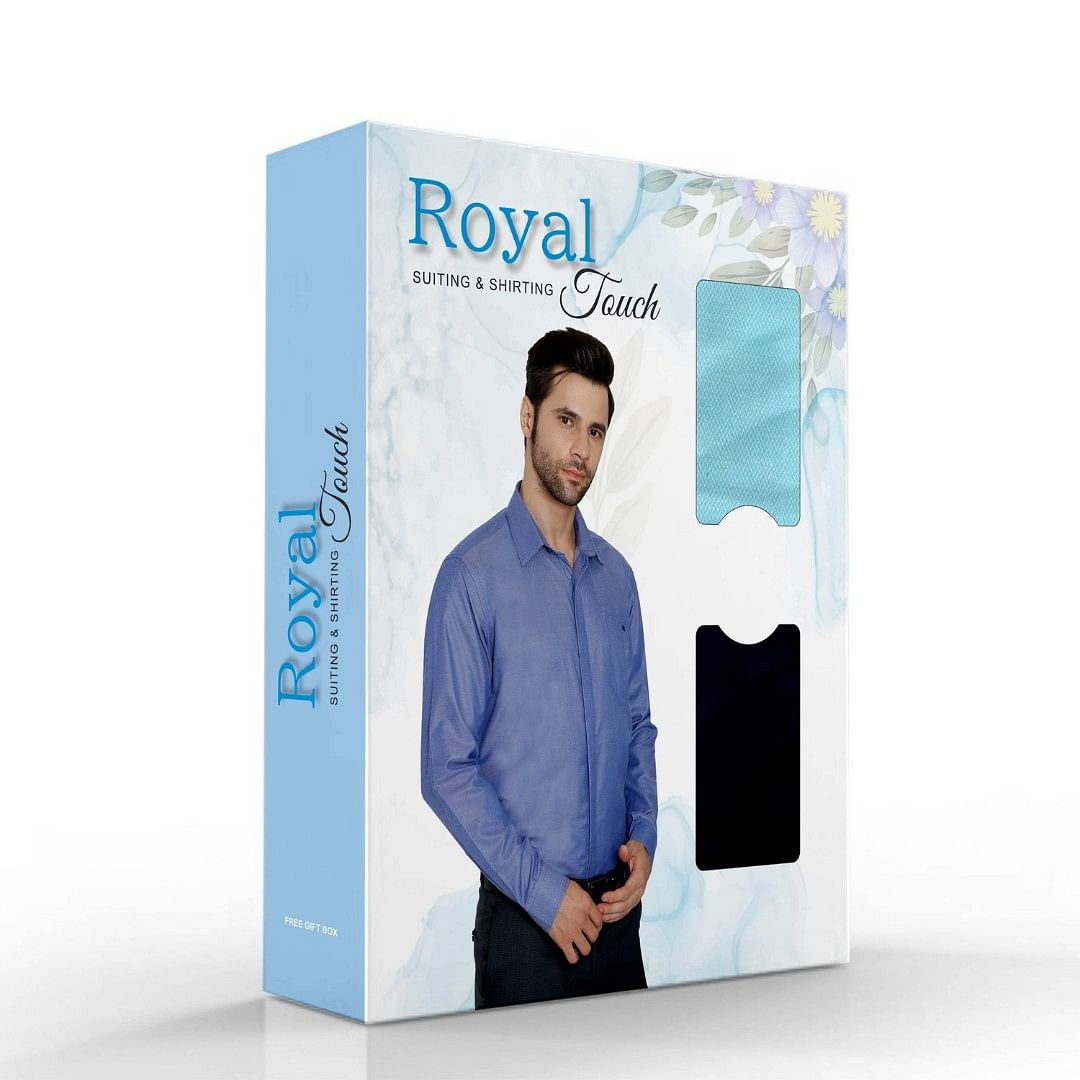 Authenzaa Premium Royal Touch Fabric AZRT001 Design-1 Regular 