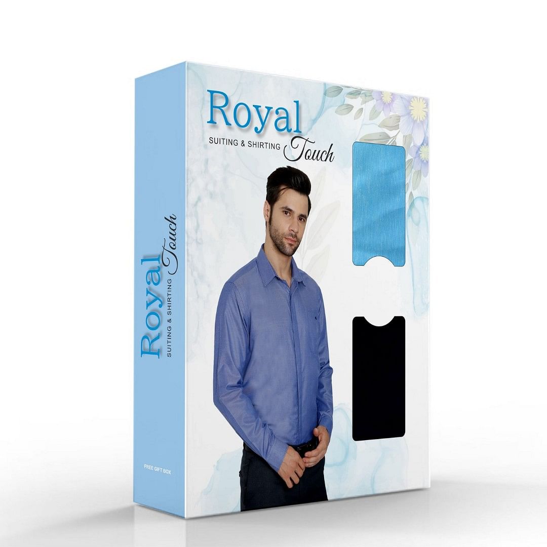 Authenzaa Premium Royal Touch Fabric AZRT001 Design-3 Regular 