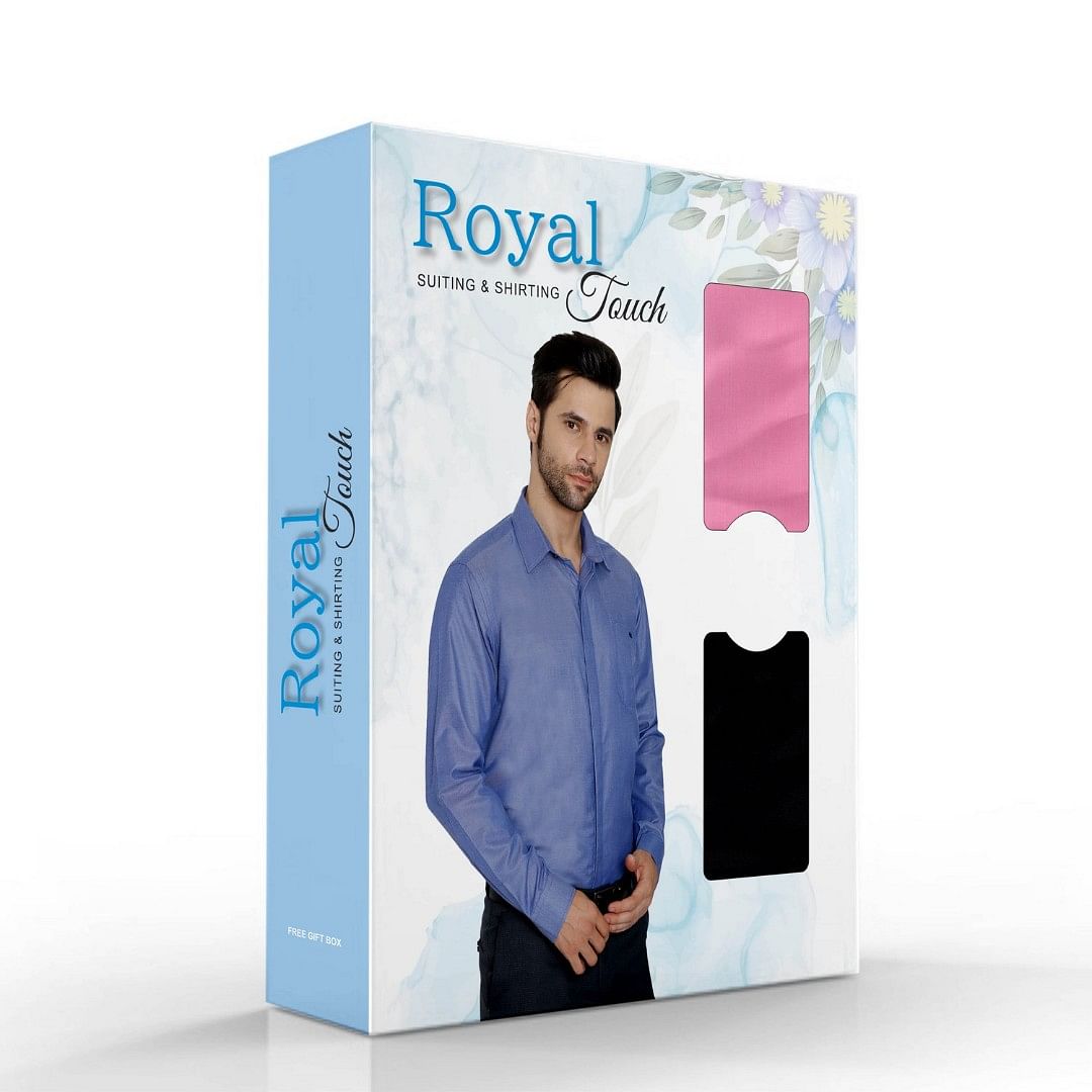 Authenzaa Premium Royal Touch Fabric AZRT001 Design-6 Regular 
