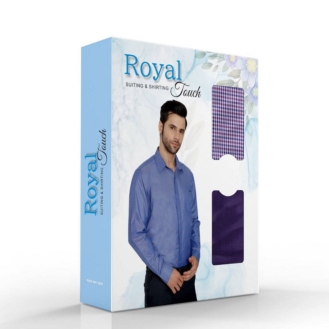 Authenzaa Premium Royal Touch Fabric AZRT001 Design-9 Regular 