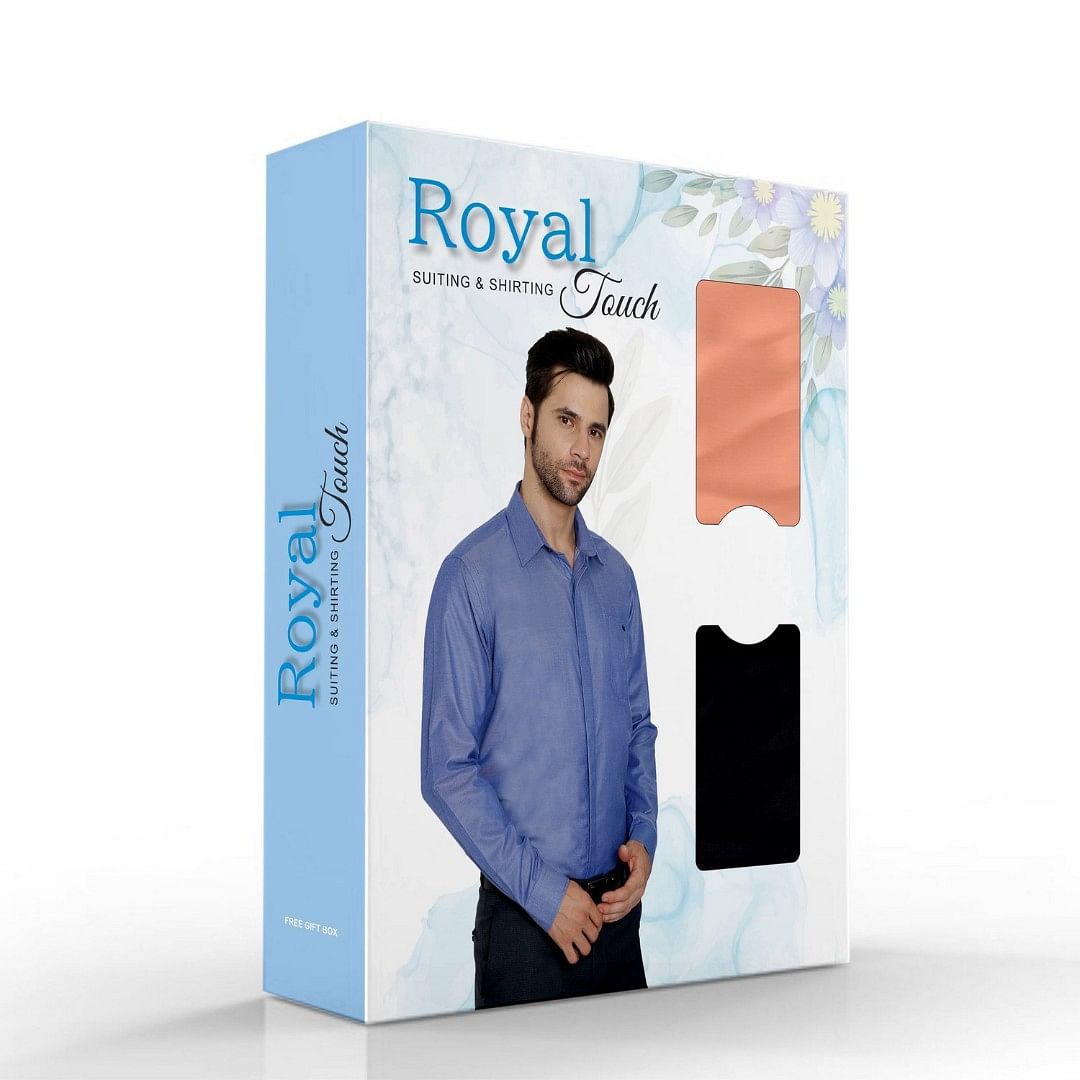 Authenzaa Premium Royal Touch Fabric AZRT001 Design-10 Regular 