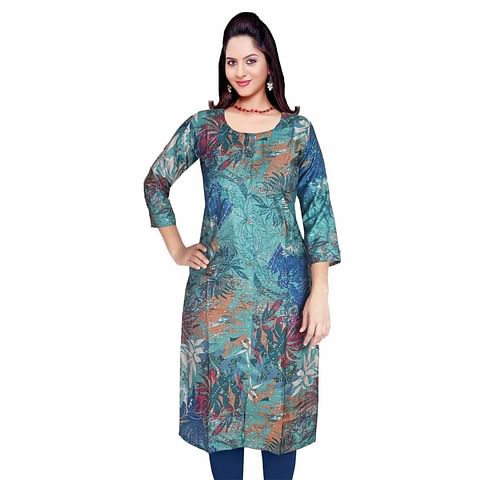 Authenzaa Women Kurti HTKT002 Multi 