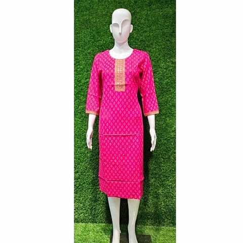 Authenzaa Women Kurti ATKT033 Rani