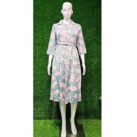 Authenzaa Women Kurti ATKT034 Multi 