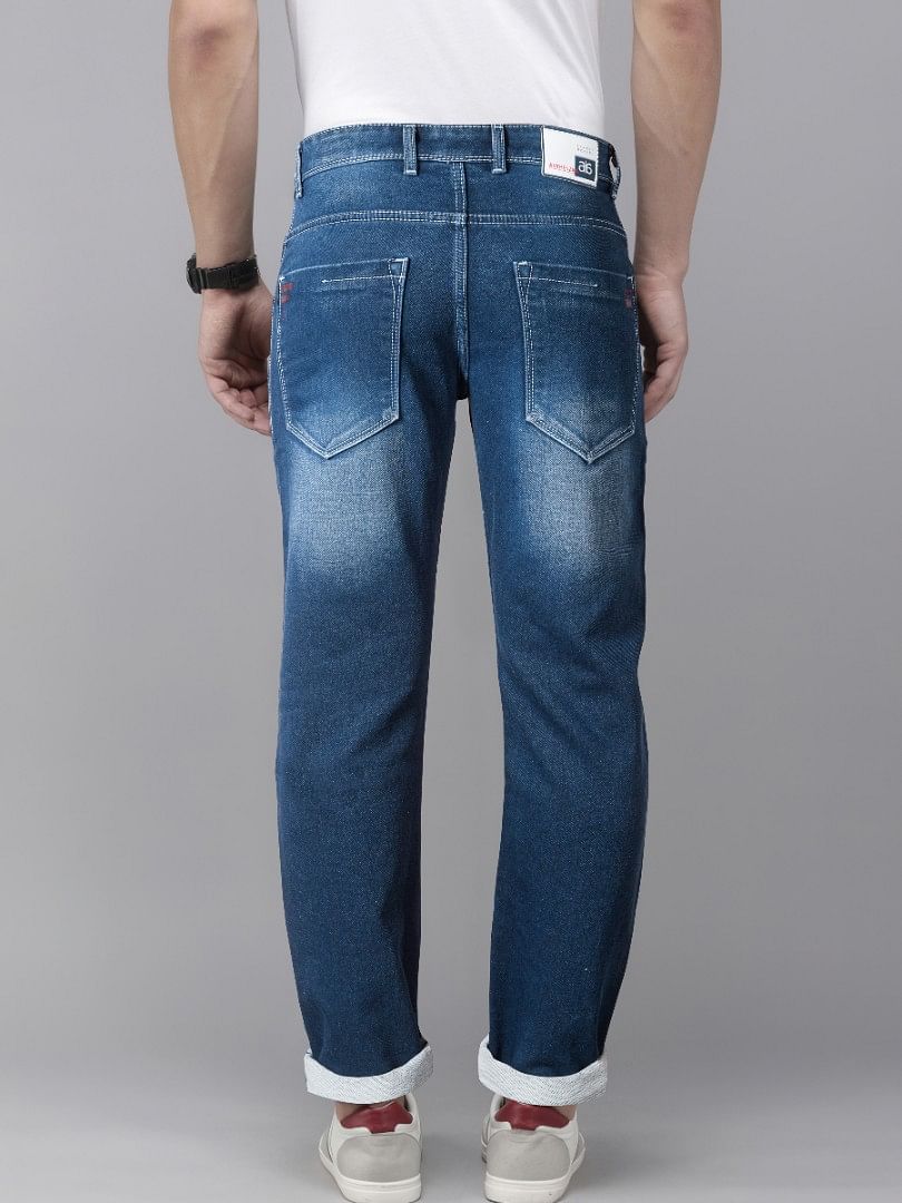 Authenzaa Men Fashion Que Jeans FQJRE008 Blue 