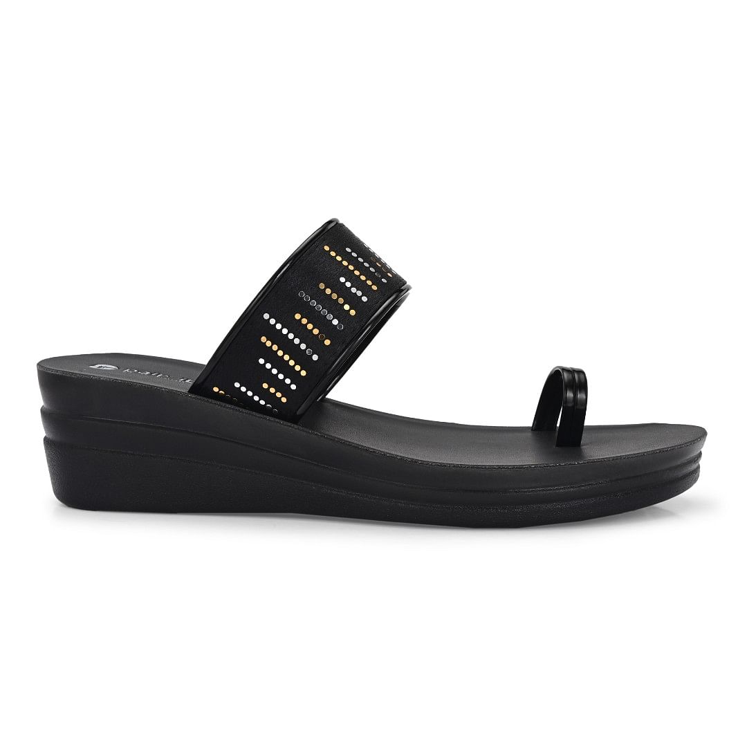 Pair-it Ladies Slipper-MS-021 Black