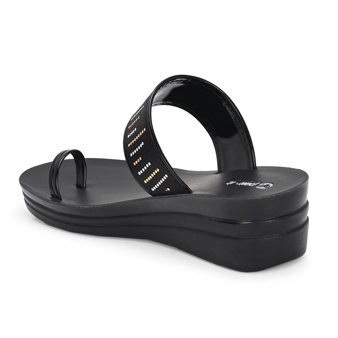 Pair-it Ladies Slipper-MS-021 Black