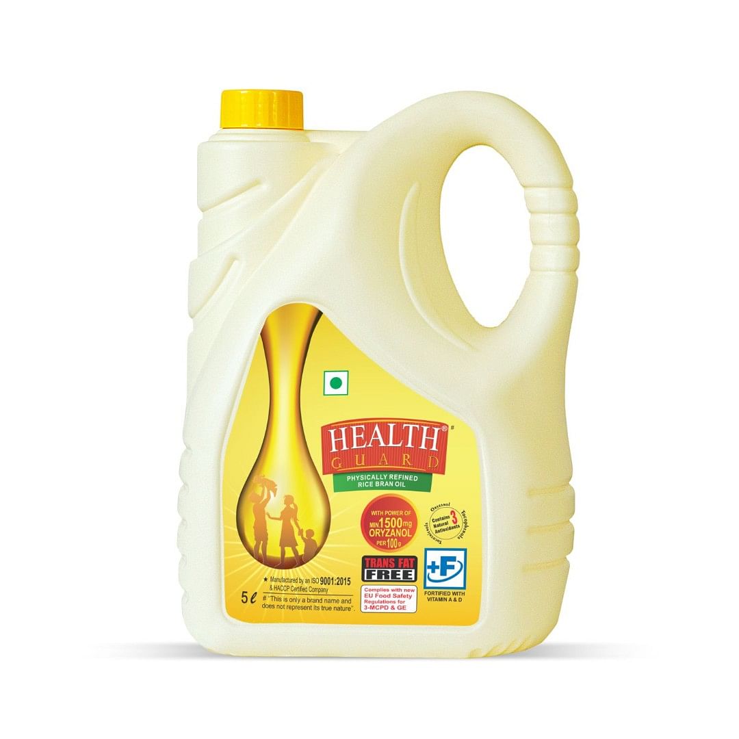 Health Guard Rice Bran Oil, 5 ltr