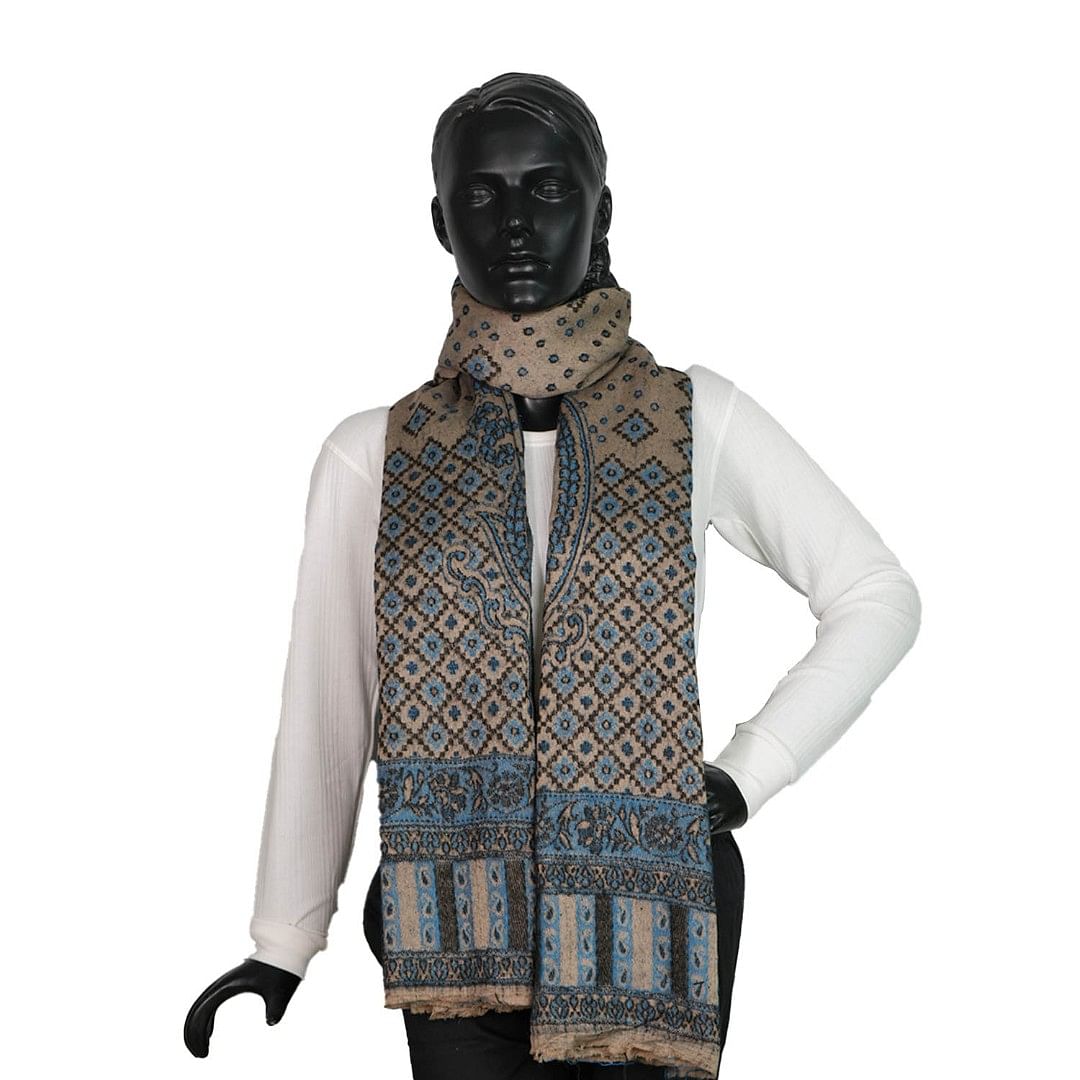Authenzaa Women Shawl 0020 Blue
