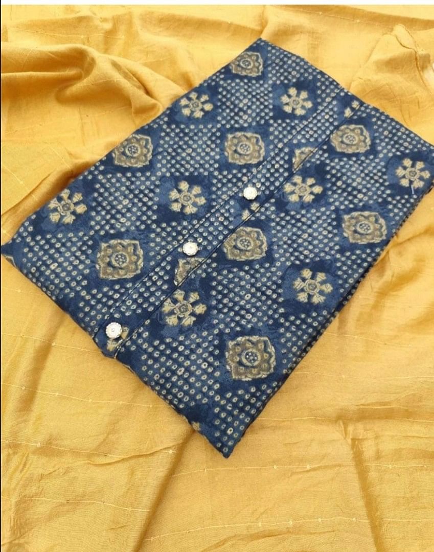 Authenzaa Women Kurti Dress Material LBDM005 Multi 