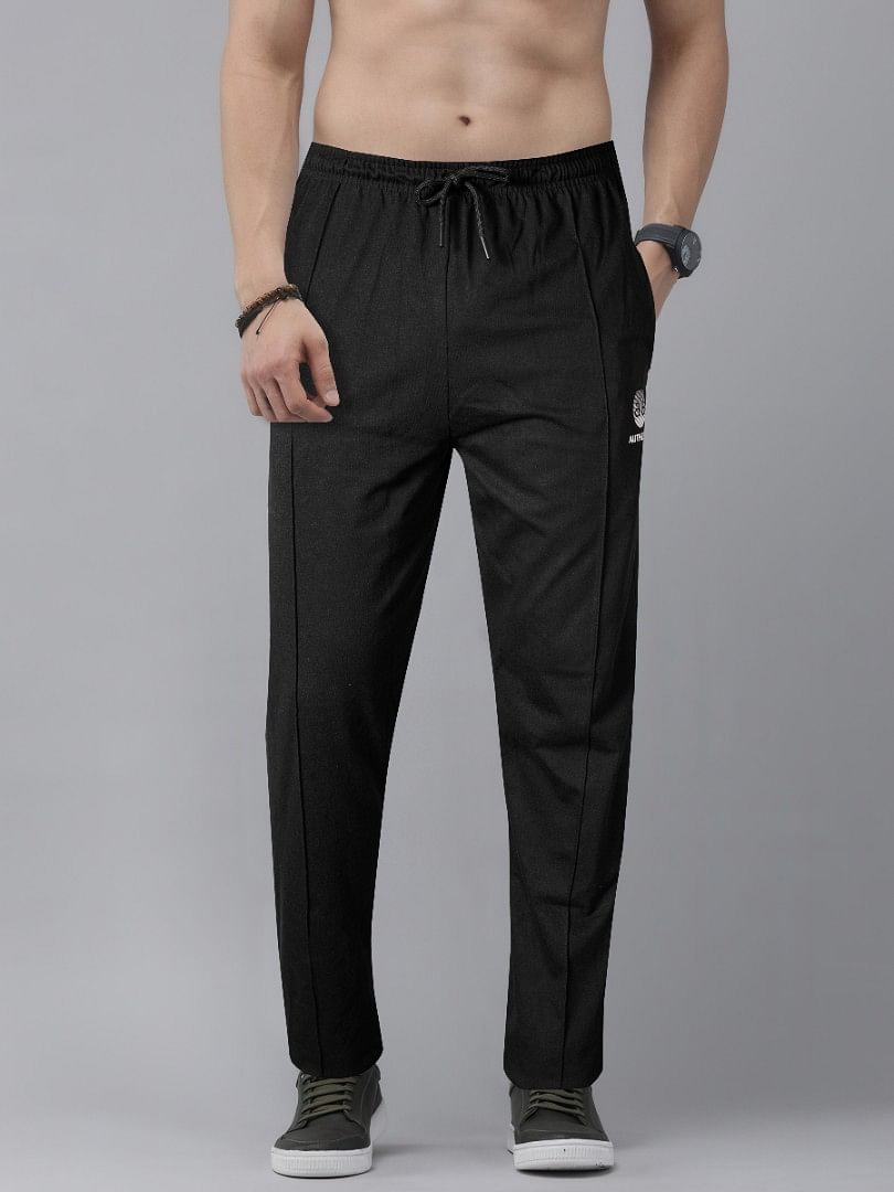 Authenzaa Men Smart Lower SHSML001 Black 