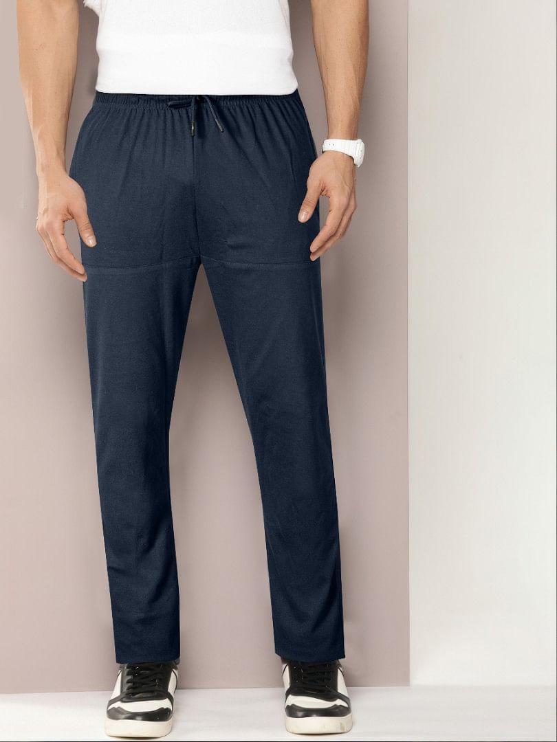 Authenzaa Men Smart Lower SHSML001 Navy 