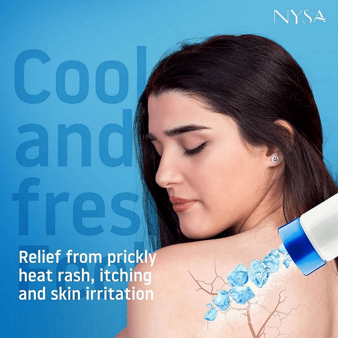 Nysa Prickly Heat Talc, 150 g