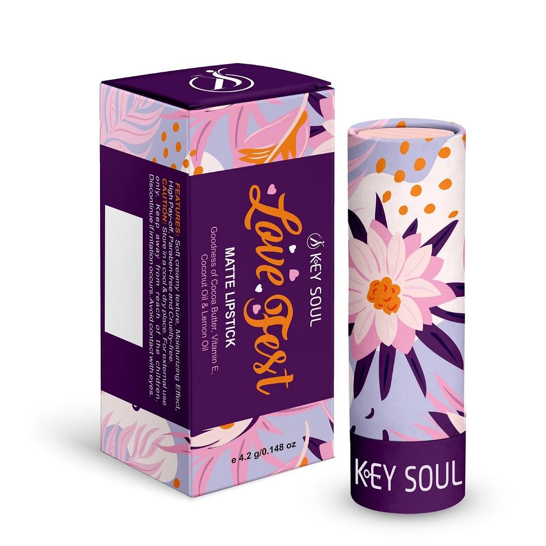 Key Soul Long Lasting Matte Lipstick, N11 Ruby Red