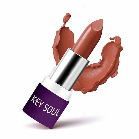 Key Soul Long Lasting Matte Lipstick, N15 Peachy pop
