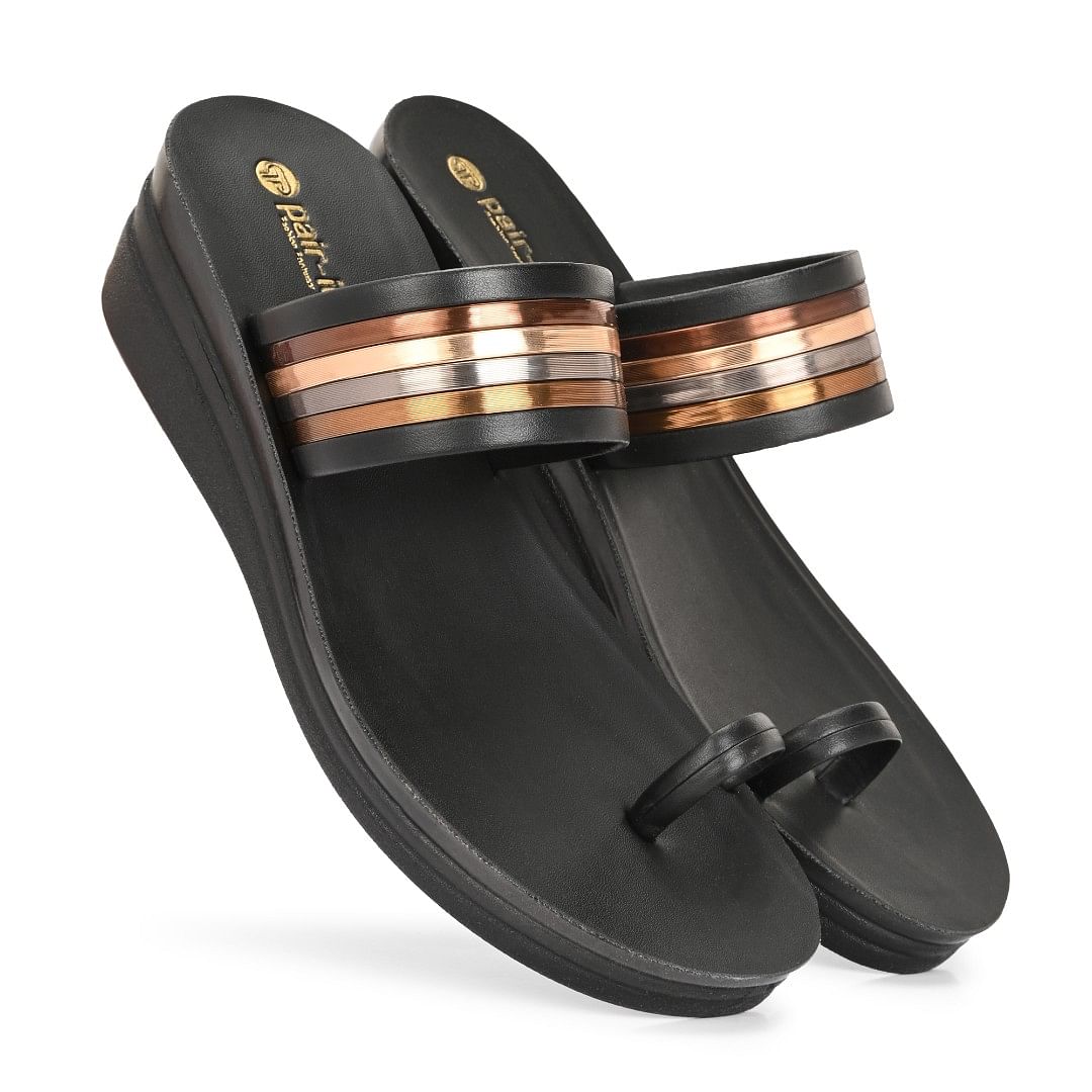 Pair-it Ladies Slipper-MS-023 Black