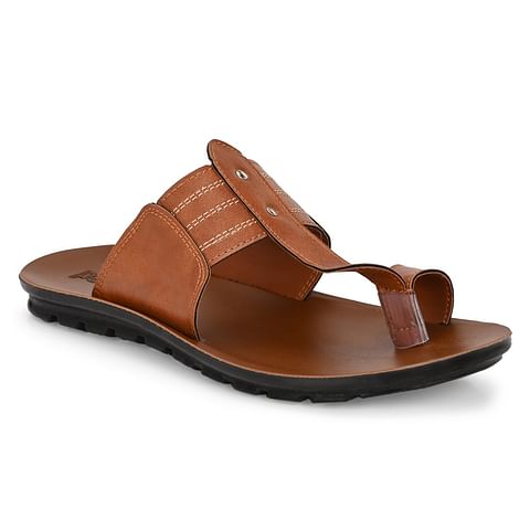 Pair-it Men PU Slipper DICTION103 Tan