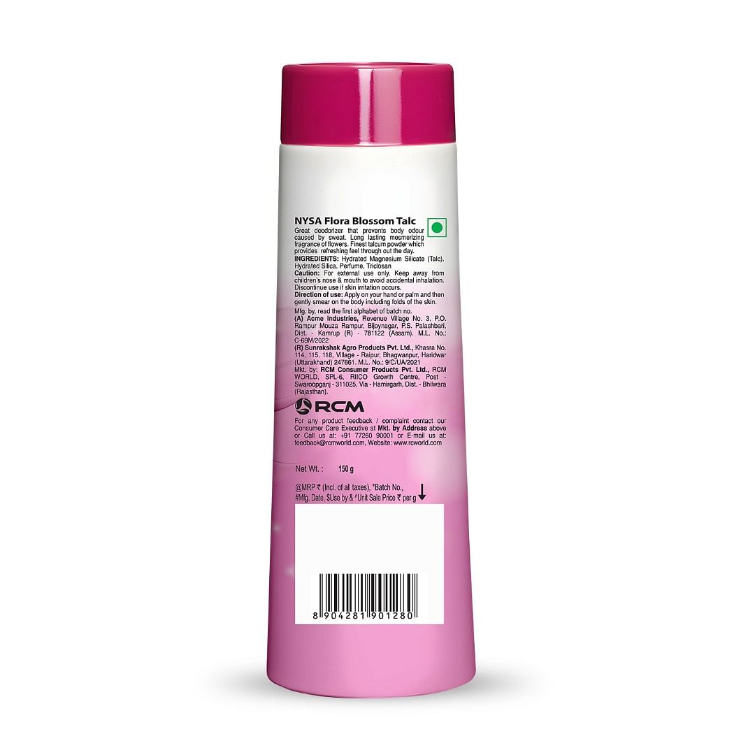 Nysa Flora Blossom Talc, 150 g