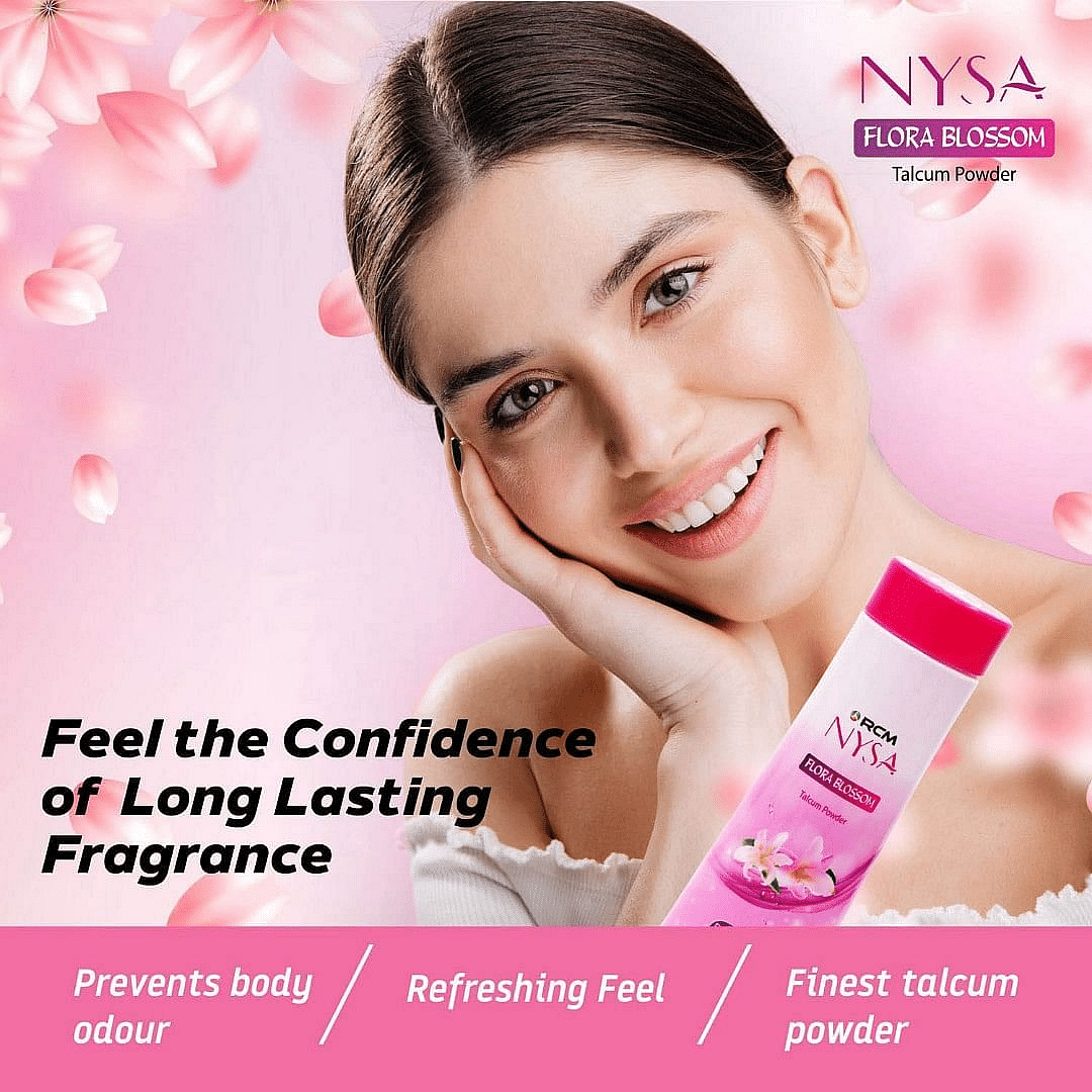 Nysa Flora Blossom Talc, 150 g