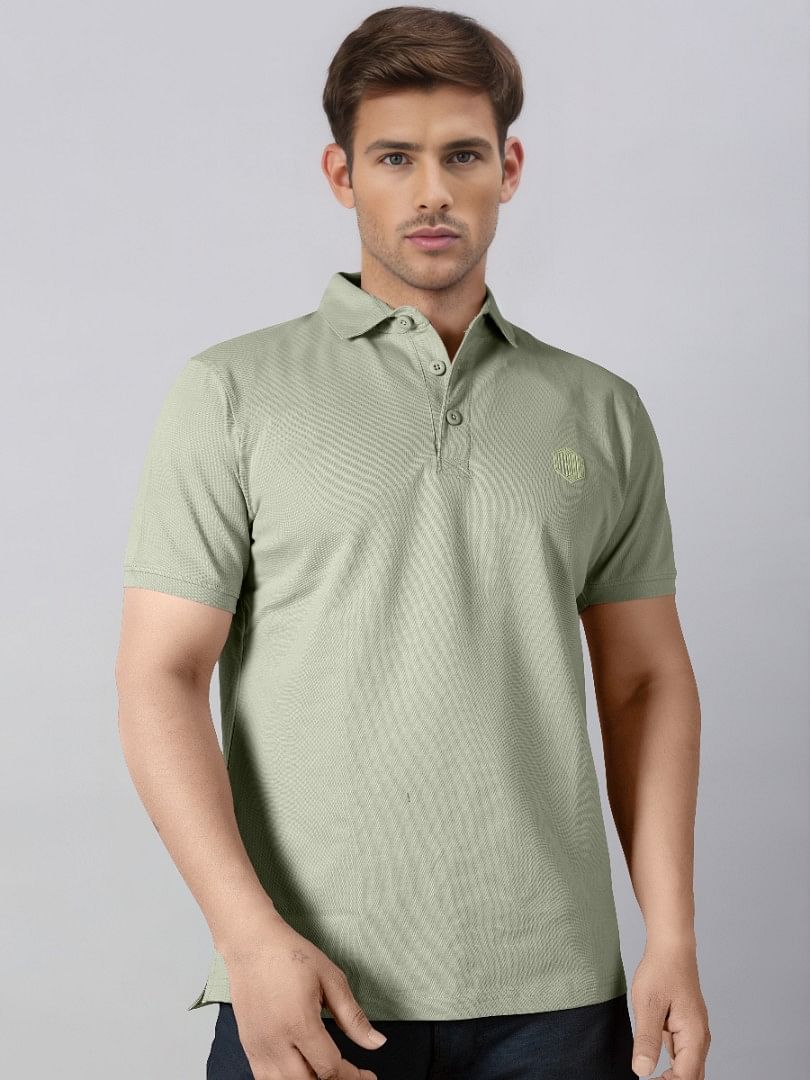 Authenzaa Men Polo T-Shirt SFPT016 Pista 