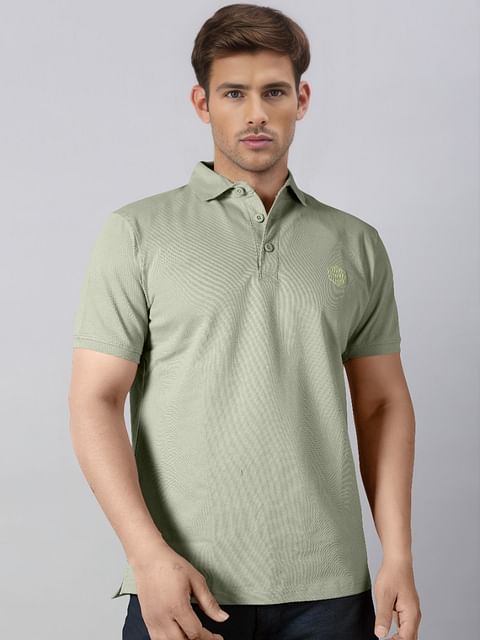 Authenzaa Men Polo T-Shirt SFPT016 Pista 