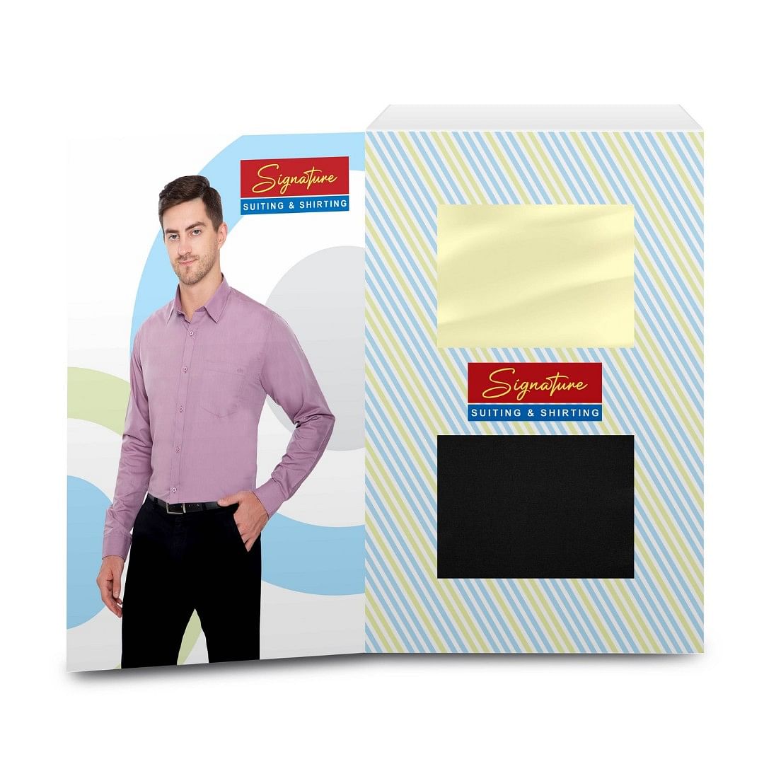 Authenzaa Men Premium Signature Fabric AZSG002 Design-8 