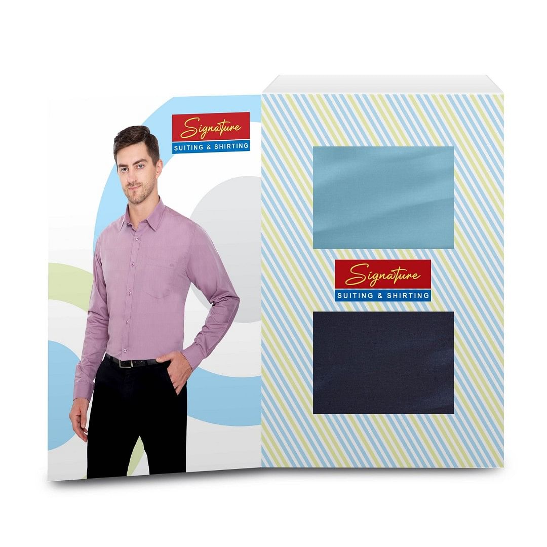 Authenzaa Men Premium Signature Fabric AZSG002 Design-13 
