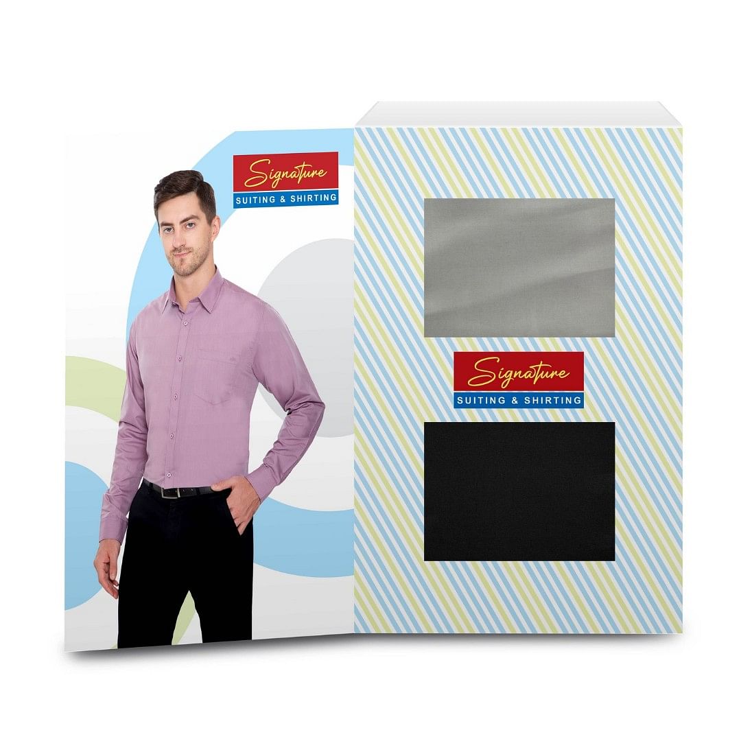 Authenzaa Men Premium Signature Fabric AZSG002 Design-12 