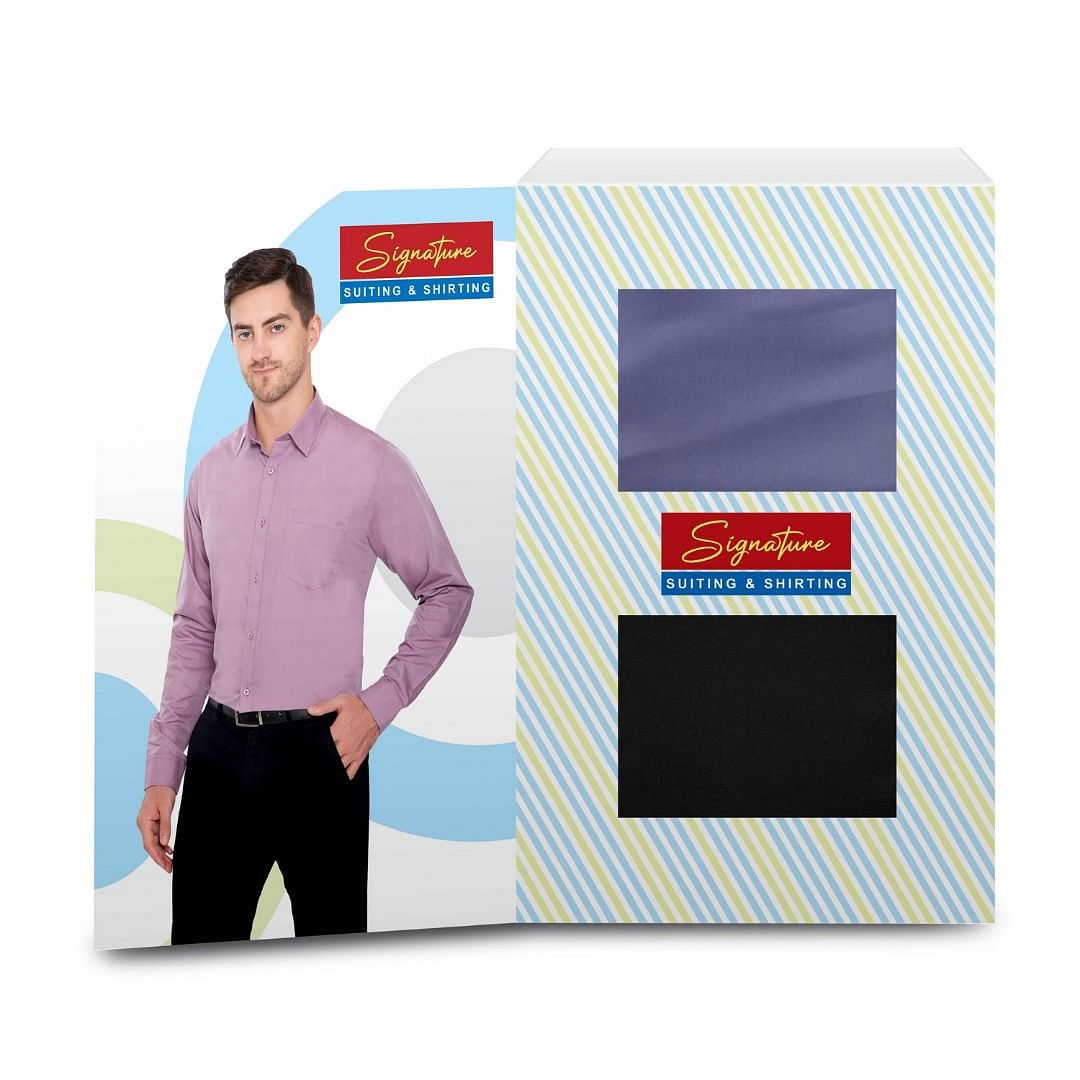 Authenzaa Men Premium Signature Fabric AZSG002 Design-11 