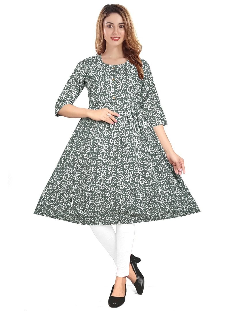 Authenzaa Women Kurti EVWKT004 Echo 
