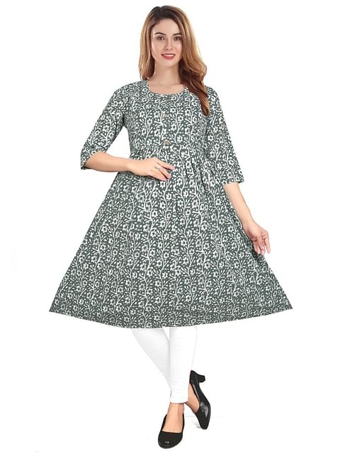 Authenzaa Women Kurti EVWKT004 Echo 