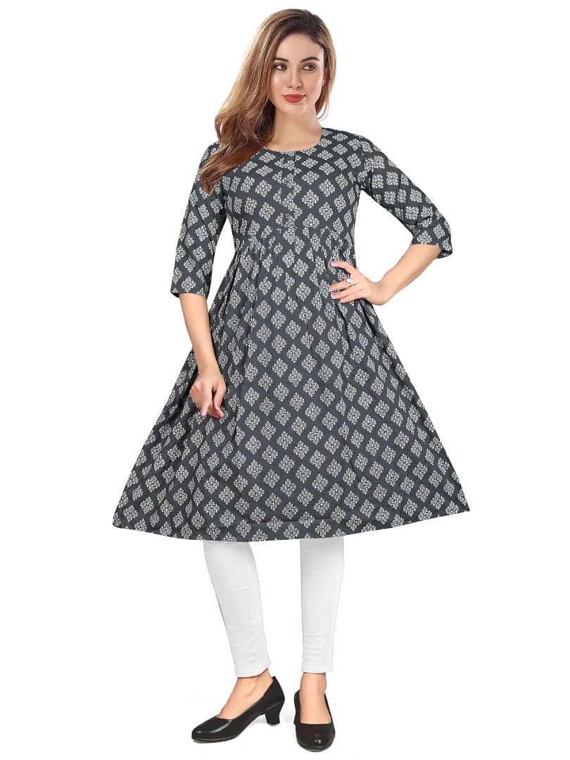Authenzaa Women Kurti EVWKT008 Anchor 