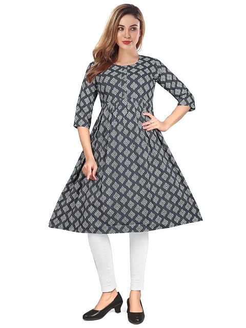 Authenzaa Women Kurti EVWKT008 Anchor 