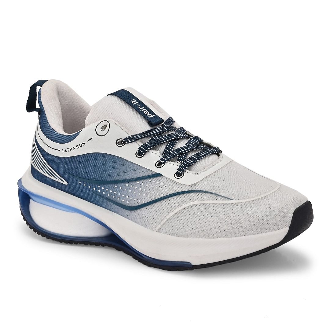 Pair-it Men Elite Sport Shoe  LZ-Sport52, White/Blue