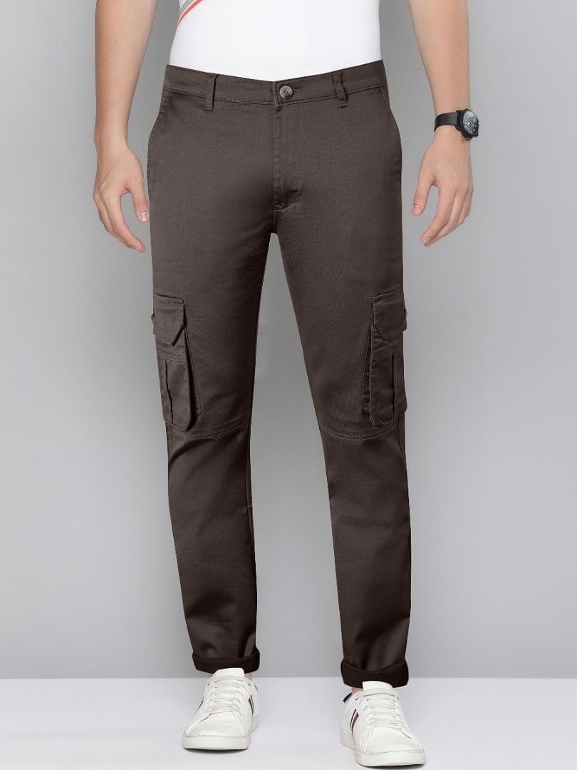 Authenzaa Men Cargo Pant SFCP005 Green 