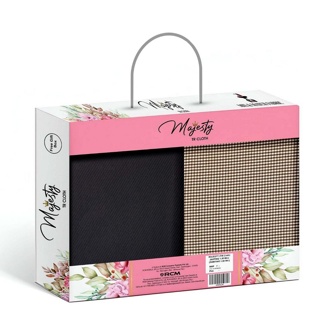 Authenzaa Men Majesty Fabric MJTR001 Design-3 