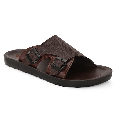 Pair-it Men PU Slipper DICTION108 Brown