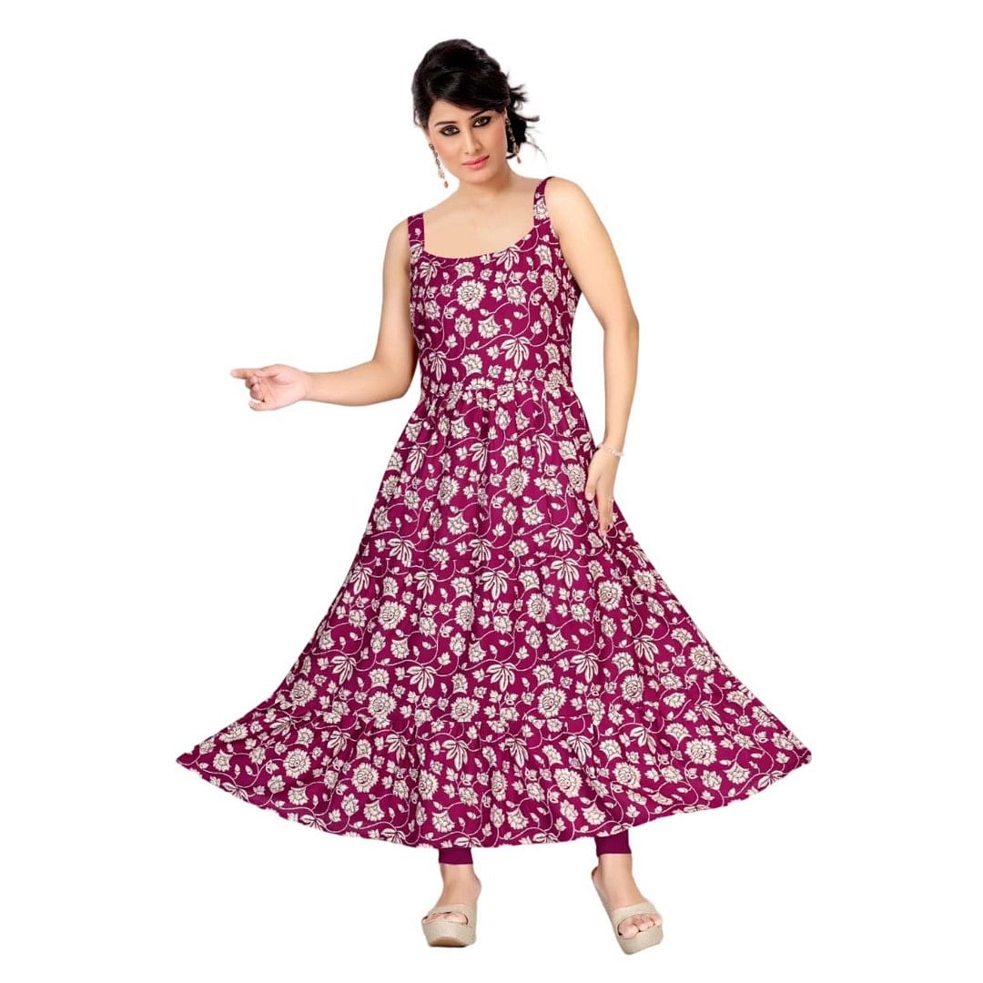 Authenzaa Women Kurti  SMCKT095 Pink 