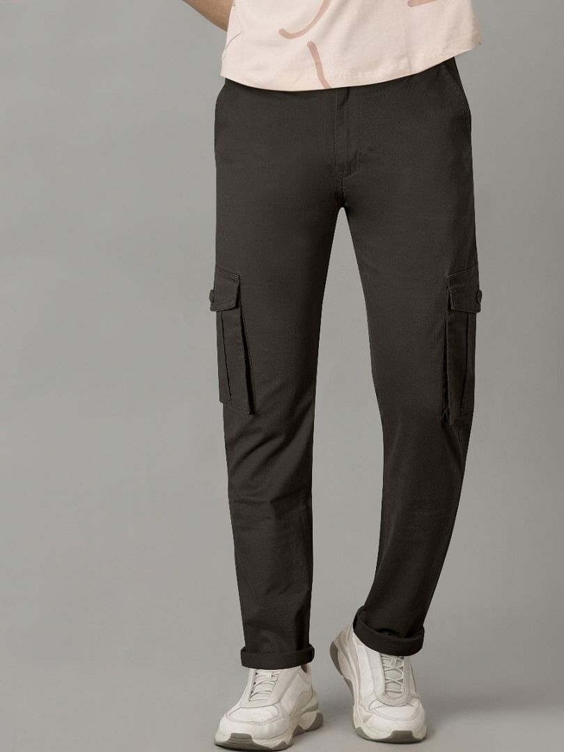 Authenzaa Men Cargo Pant 4SCP010 Olive 