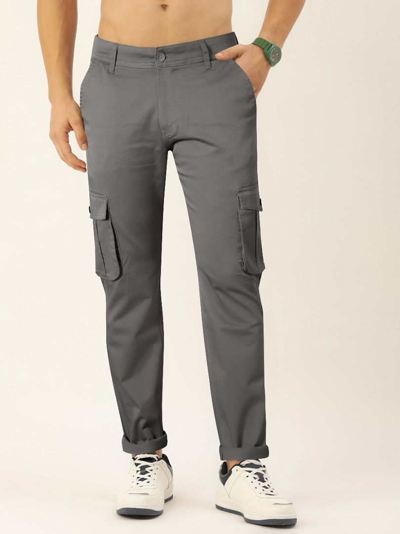 Authenzaa Men Cargo Pant 4SCP015 Light Green 